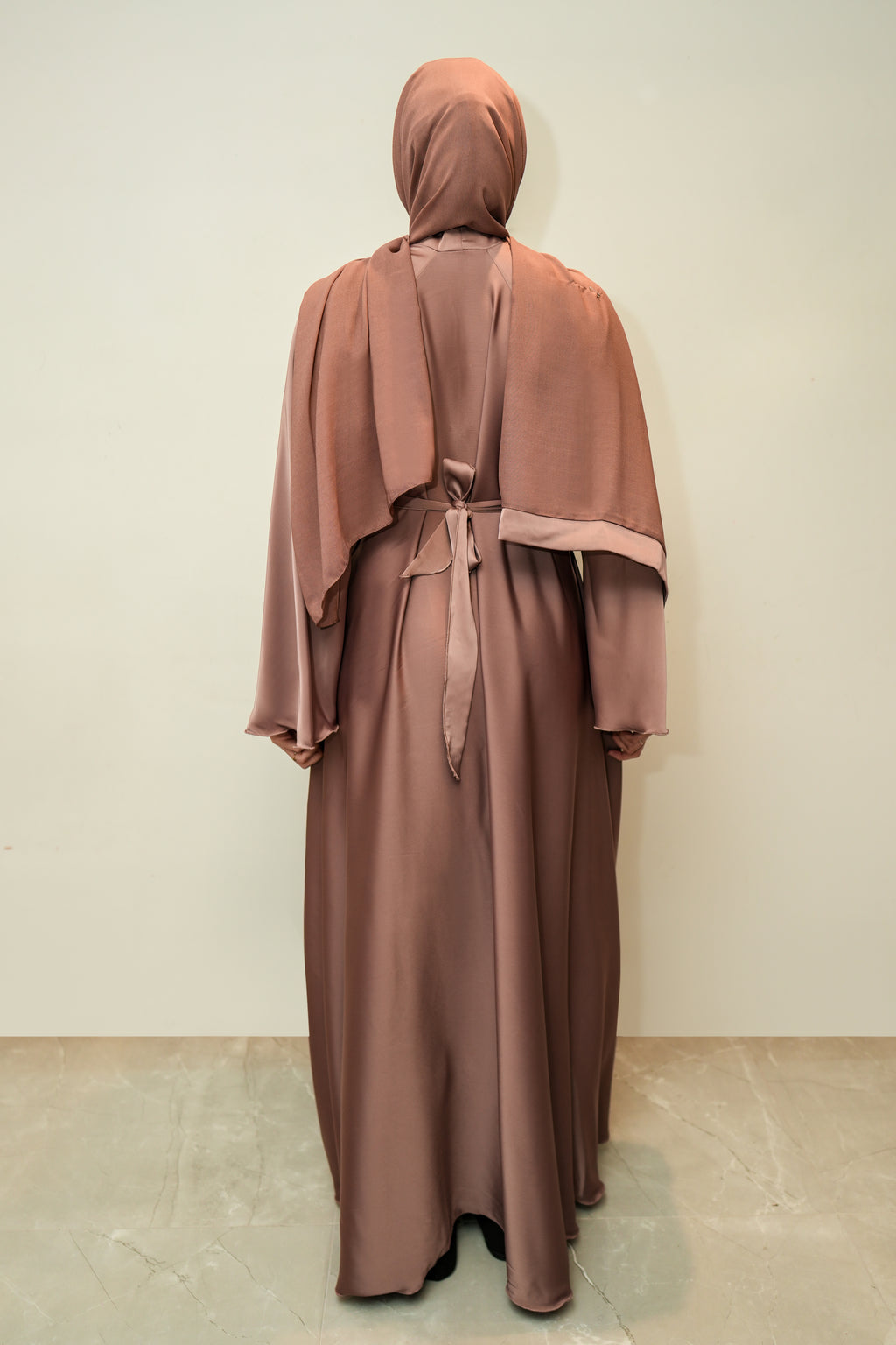 Dusky Pink Layla Abaya
