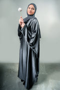 Grey Nur Abaya